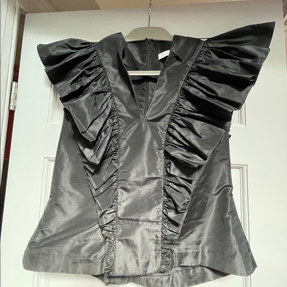 Marc Bouwer Top in Black 100% silk